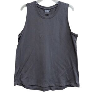 NEW CALIA by Carrie Underwood Sleeveless Muscle Tee Dark Grey  Size Med